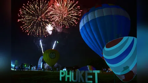 เริ่มแล้ว 'Phuket-Thailand Balloon' สีสันท่องเที่ยวภูเก็ต