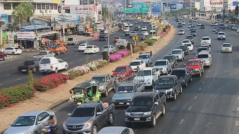 จราจรทางหลักสายเหนือหลังหยุดยาวสงกรานต์ กลับเข้าสู่ปกติแล้ว