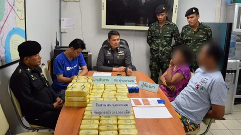 ตำรวจร่วมทหาร! บุกจับคนดูแลยาบ้ากว่า 2 แสนเม็ด อ้างทดแทนผู้มีพระคุณ