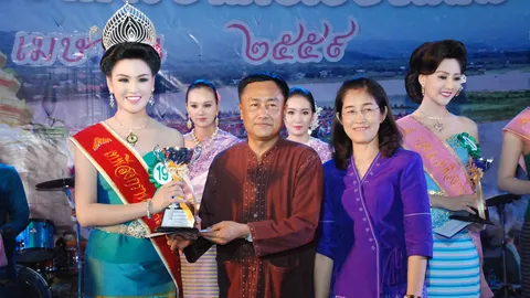 นศ.แพทย์สาว ม.พะเยา  คว้าตำแหน่งเทพีสงกรานต์เมืองเชียงแสน