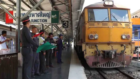 รถไฟหาดใหญ่ ให้บริการปกติ หลังรถขยะชนม้าเหล็กที่สุราษฎร์ฯ