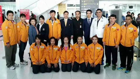 ทัพยกน้ำหนักไทย เหินฟ้าลุยศึกเอเชียที่อุซเบกิสถาน