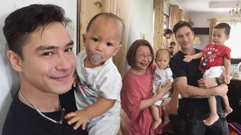 'ปีเตอร์ คอร์ป' กลับบ้านเจอลูกชาย แต่ไม่เจอหน้าพลอย