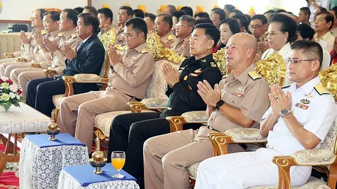 นสร.ทำบุญครบรอบ 61 ปี ทีมมนุษย์กบ นักรบซีล ทร.ไทย