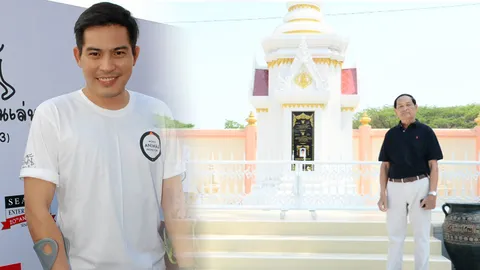 คิดถึงเสมอ 'พ่อสงวน' ชวนร่วมทำบุญ 100 วัน และบรรจุอัฐิ 'ปอ ทฤษฎี'