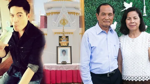 พ่อแม่ ตื้นตันคนยังรัก สหวงษ์ เผยเอาเจดีย์ ปอ ไว้ที่วัดเพราะกลัวจะเหงา