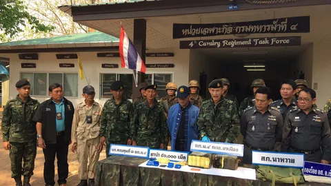 ทหาร-ตร.เชียงใหม่ ซุ่มจับยาบ้า 5 หมื่นเม็ด หนุ่มมูเซอหนีกระเจิง