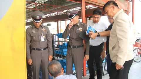 รองผบช.ภ.1 ตรวจจุดยกตู้เอทีเอ็มย่านบางพลี คาดลงมือมากกว่า 2 คน