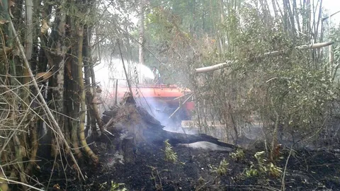 ยายวัย 73 ถูกไฟคลอกดับ คากอไผ่ใกล้ป่าช้า เร่งสอบสาเหตุ