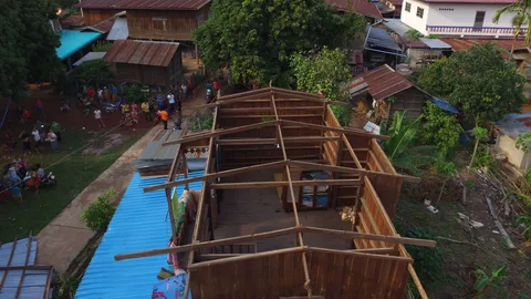 มาตามนัด พายุฤดูร้อนถล่มซ้ำ อุดรฯ-นครพนมอ่วม โดน 3 รอบติด 