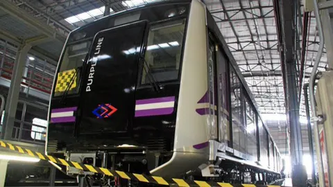 สนช.ทดลองนั่งรถไฟฟ้าสายสีม่วง เปิดใช้บริการอย่างเป็นทางการ 6 ส.ค.นี้