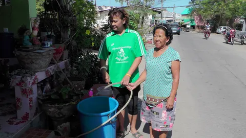 แล้งอย่างแรงคนเทศบาล 2 จังหวัดเดือดร้อนประปาไม่ไหล