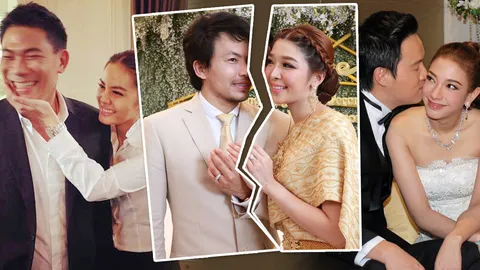คู่รัก คู่ร้างสะท้านวงการ "รักติดปีก เลิกติด4G"