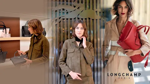 แฟชั่นไอคอนยุคใหม่ "อเล็กซ่า ชุง" เทใจเลิฟ Longchamp