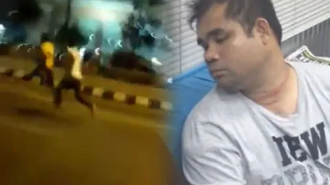 แจ้งข้อหาชายขึงเชือกคนขี่ จยย. ย่านพระราม 3 ยัน ไม่เกี่ยวตำรวจ