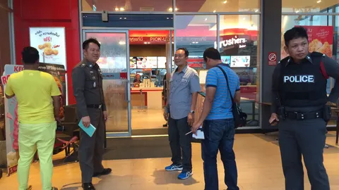 2 โจ๋บางพลี อุกอาจ บุกยิงอริ คาร้านไก่ทอดชื่อดัง เจ็บ 2 