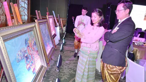 ซีอีโอแถวหน้าของไทยร่วมสร้างกุศลประมูลภาพศิลป์