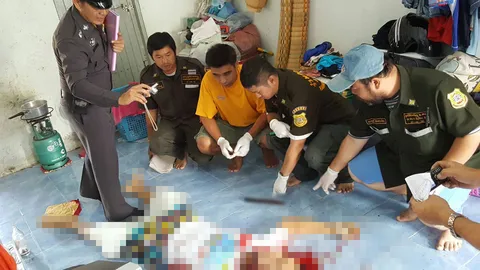 หนุ่มแก่งคอย รองาน 2 เดือน เครียดหนัก ใช้มีดปาดคอตัวเองดับ  