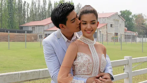 มังกร แพ้ตาหวาน จีน่า สวีตกอดหอมส่งท้ายจัดเต็ม