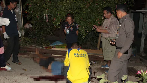 แค้นโดนไล่ตะเพิด แก๊งดมกาวยิงถล่มบ้าน โดนหัวสะใภ้ดับ พ่อผัวสาหัส 