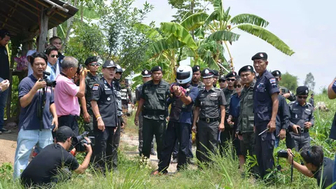 ทำแผนเผานั่งยาง เจ้าแม่เงินกู้อุดรฯ ญาติเชื่อ มีนางนกต่อ 