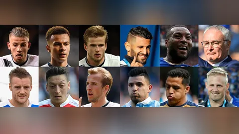 11 แข้งยอดเยี่ยมศึกพรีเมียร์ลีก 2015-16 โดย...ไทยรัฐออนไลน์