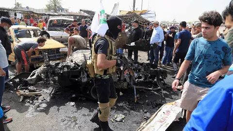 อิรักช้ำหนัก! ระเบิดถล่มแบกแดด 4 จุด ดับ 63 ศพ เจ็บอื้อ