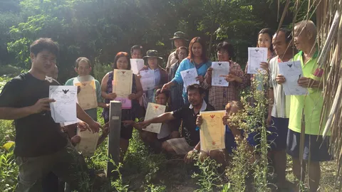 ชาวปรังเผล ร้อง นอภ.สังขละฯ ตรวจ อช.เขาแหลมปักแนวทับที่ดินชาวบ้าน