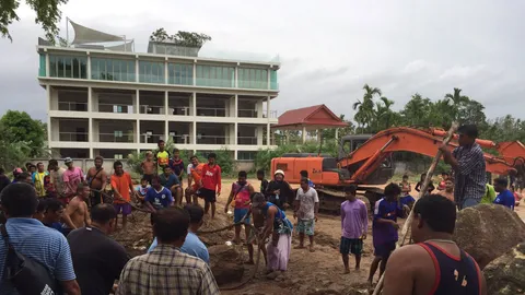 ชาวเลราไวย์รุกต้านเอกชน นำแบ็กโฮปรับพื้นที่พิพาท ปะทะเจ็บ 2 ฝ่าย