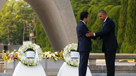 ประมวลภาพ โอบามาเยือนฮิโรชิมา! ย้ำโลกนี้เสี่ยงมากที่มีอาวุธนิวเคลียร์