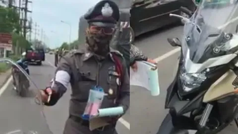 ผู้บริหาร เอ.พี.ฮอนด้า ให้ความเห็นคลิปไบค์เกอร์-ตำรวจ เถียงกันเรื่องสีไฟหน้ารถ 