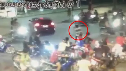 ตร.ยันเร่งสืบ! แก๊งเด็กแว้นป่าเถื่อน ล้อมรถเก๋งยิงกลางสี่แยกหาดใหญ่ (ชมคลิป)
