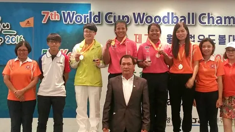 วู้ดบอลไทยสมหวัง! คว้า 7 ทอง ศึกชิงแชมป์โลกที่เกาหลีใต้