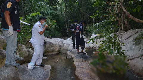 หนุ่มรับจ้างถางสวนเกาะสมุย หายจากบ้าน 7 วัน พบเป็นศพในน้ำตก