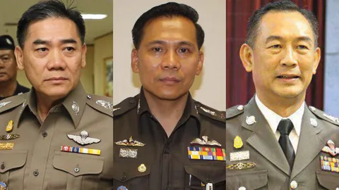 ยำตำรวจหั่นดอกไม้และกระบอง 05/06/59