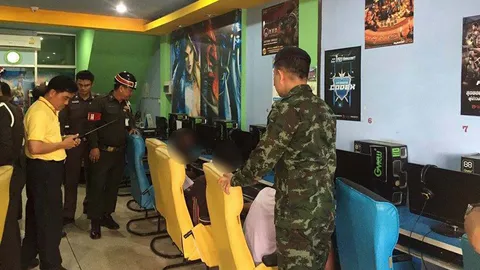 ครูพาทหารบุกร้านเกม กำราบ นร.หนีเรียน พบบางแห่งเปิดพนันบอลยูโร