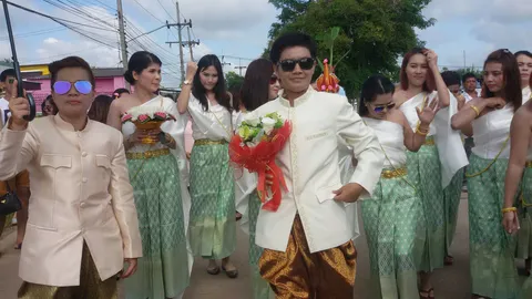 สาวหล่อลำทับ แต่งสาวสวยทุ่งสง! คู่แรกของกระบี่ รู้จัก15 ปีตั้งแต่มัธยม