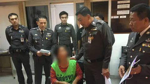 จับแล้ว! สาวใหญ่ตกทองในตลาดเชียงใหม่ อ้างผัวตายต้องเลี้ยงลูก 6 คน