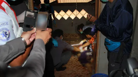 เหี้ยมเกินคน! หนุ่มใช้มีดฆ่าแม่ตาบอด-เพื่อนบ้าน ก่อนตัดหัวซ่อนห้องน้ำ