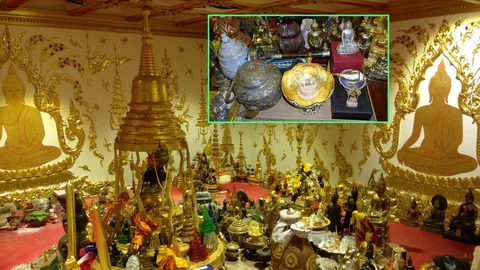 ‘หลวงปู่ภูพาน’ทวงถาม พานทองคำล้ำค่า ถวายไว้ที่พระธาตุพนม หายไปไหน