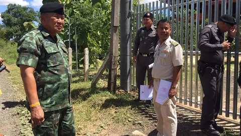 ทหารลุยตรวจพื้นที่ อ.นางรอง จ่อขอคืนที่สาธารณะ 1.9 พันไร่