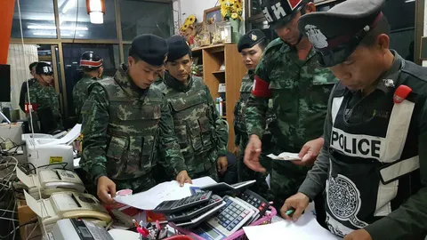 ทหารลุยจับเจ้ามือหวยเถื่อนรายใหญ่ เจ้าของโรงแรมหรู เมืองแพร่