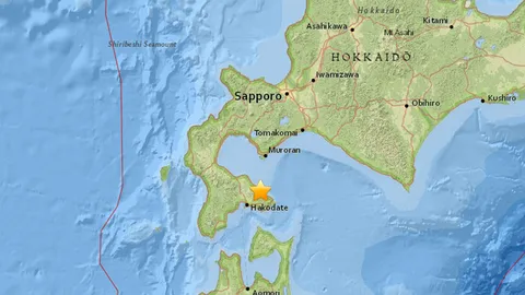 ญี่ปุ่นเจอแผ่นดินไหวอีก! ขนาด 5.2 เขย่าเกาะฮอกไกโด