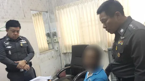 หนุ่มต้องสงสัยรัว M16 เสมียนสาว มอบตัว ตร. ยันไม่เกี่ยวข้อง