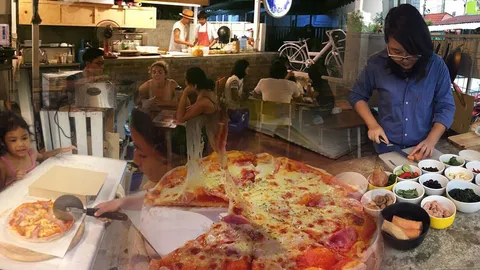 สาวหัวหินเปิดร้าน 'พิซซ่า' ไอเดียเก๋ให้ลูกค้านวดแป้ง แต่งหน้า - อบเอง