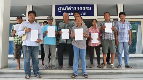 ชาวเด่นใหญ่ จ.ชัยนาท ร้องศูนย์ดำรงธรรม ลต. ผญบ.มีกลิ่นทุจริต