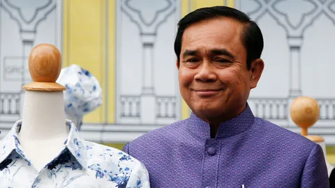 ทำเนียบเสริม รปภ.เข้ม -พณ.นำคณะพบนายกฯ โปรโมตงาน 'ฝ้ายทอใจ' 