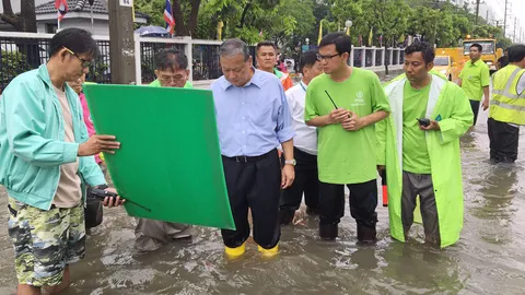 'ชายหมู' ขอโทษน้ำท่วมขังกทม. ชี้ มิ.ย.ฝนตกหนักในรอบ 25 ปี