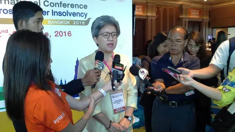 'บิ๊กต๊อก' ถกปมล้มละลายข้ามชาติ สานพลัง SME