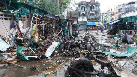 เกิดระเบิดใกล้ ร.ร.บ้านสุไหงโก-ลก เจ็บ 2 ราย